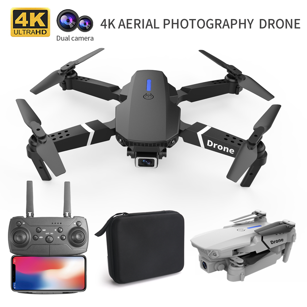 Drone E88Pro Rc 4K - 2025 E88 Pro Drone Profesional HD