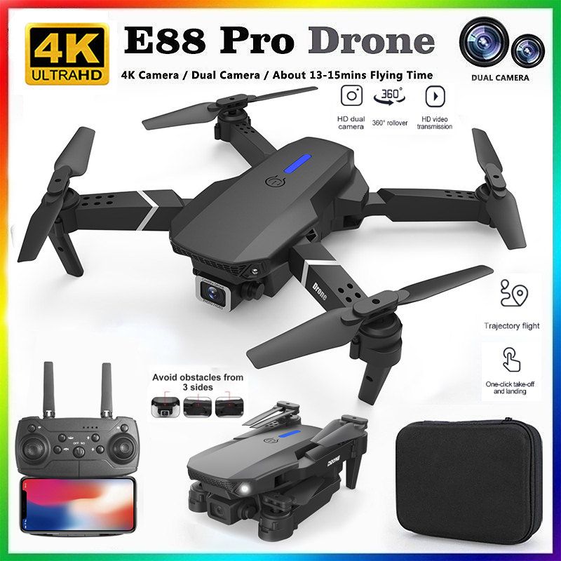 Drone E88Pro Rc 4K - Nuevo Dron RC Profesional E88 2026
