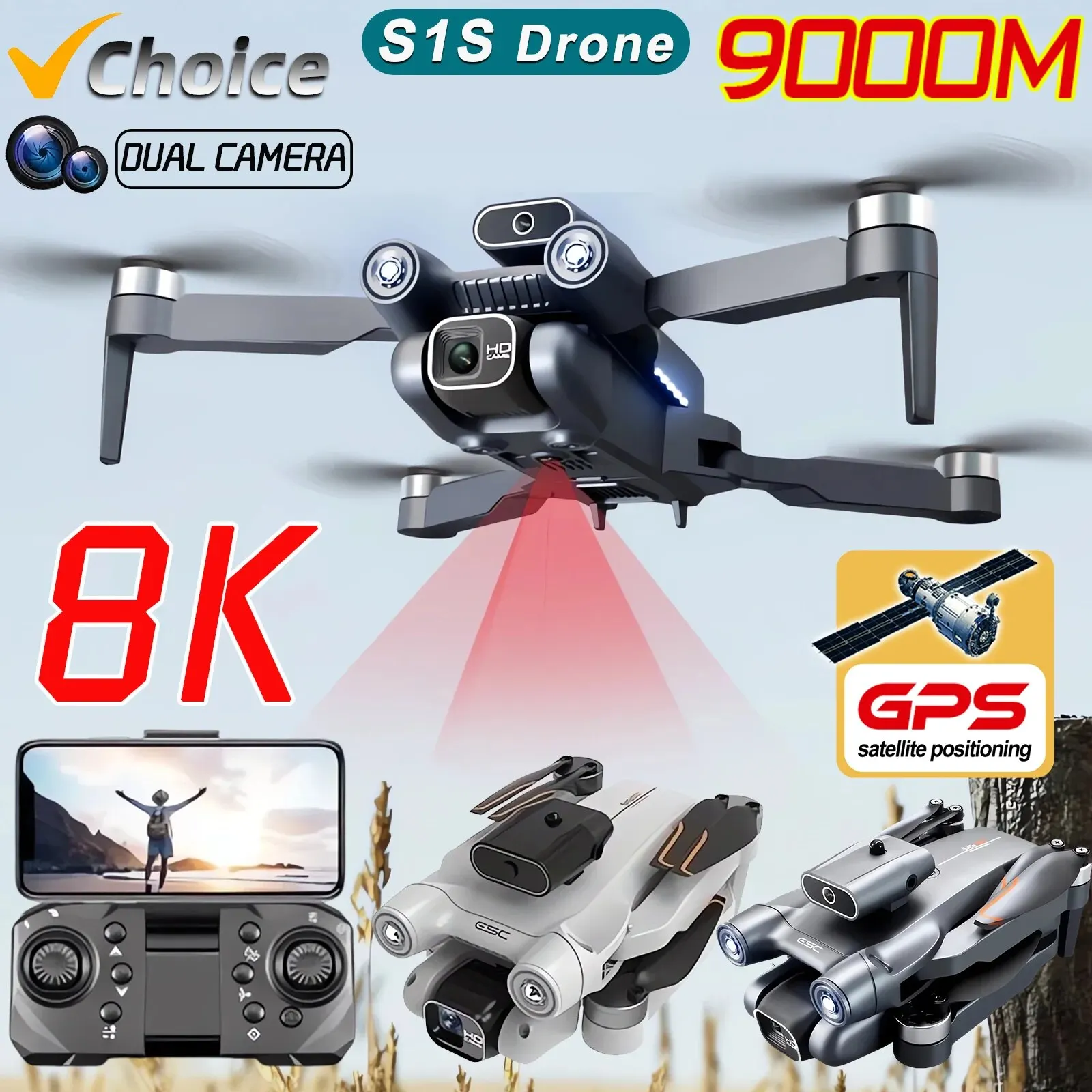 Gps Module Drone - Dron con Motor sin escobillas profesional