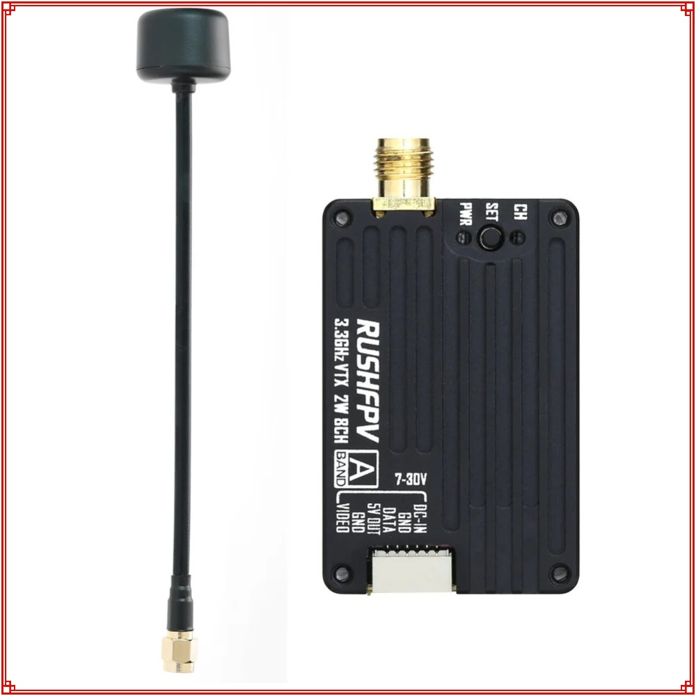 Drone Rc Control - Nuevo Transmisor RUSHFPV 3.3G 2W VTX
