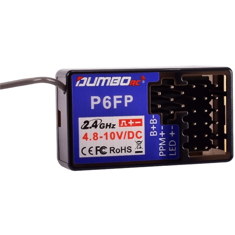 Rc Transmitter - Receptor inalámbrico AINY-DUMBORC P6FP RC para