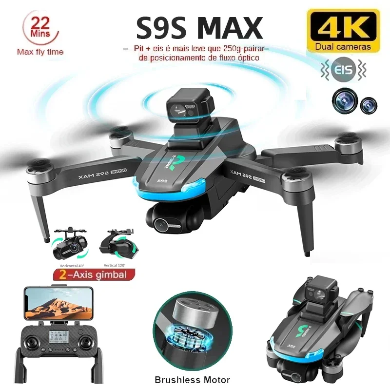 Drone E88Pro Rc 4K - Nuevo S9S MAX MINI Drone 4K
