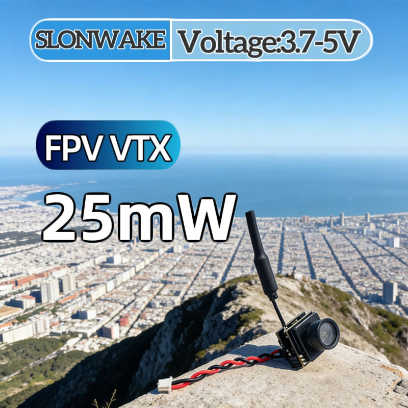 Drone Rc Control - Transmisor y Cámara Integrados SLONWAKE FPV