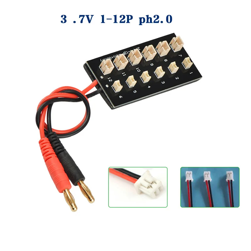 Lipo Parallel Charging Board - Placa de Carga Paralela para Baterías