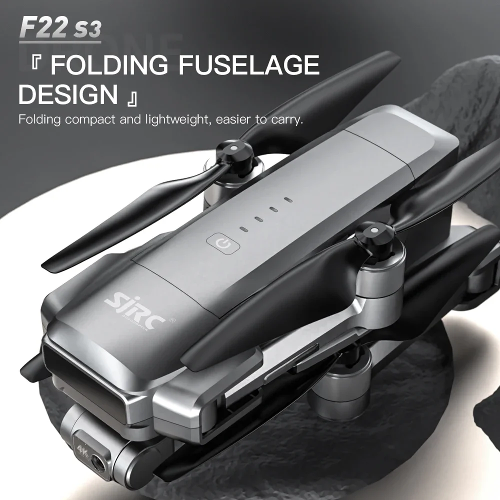 Drone E88Pro Rc 4K - Dron SJRC F22 S3 pro plegable