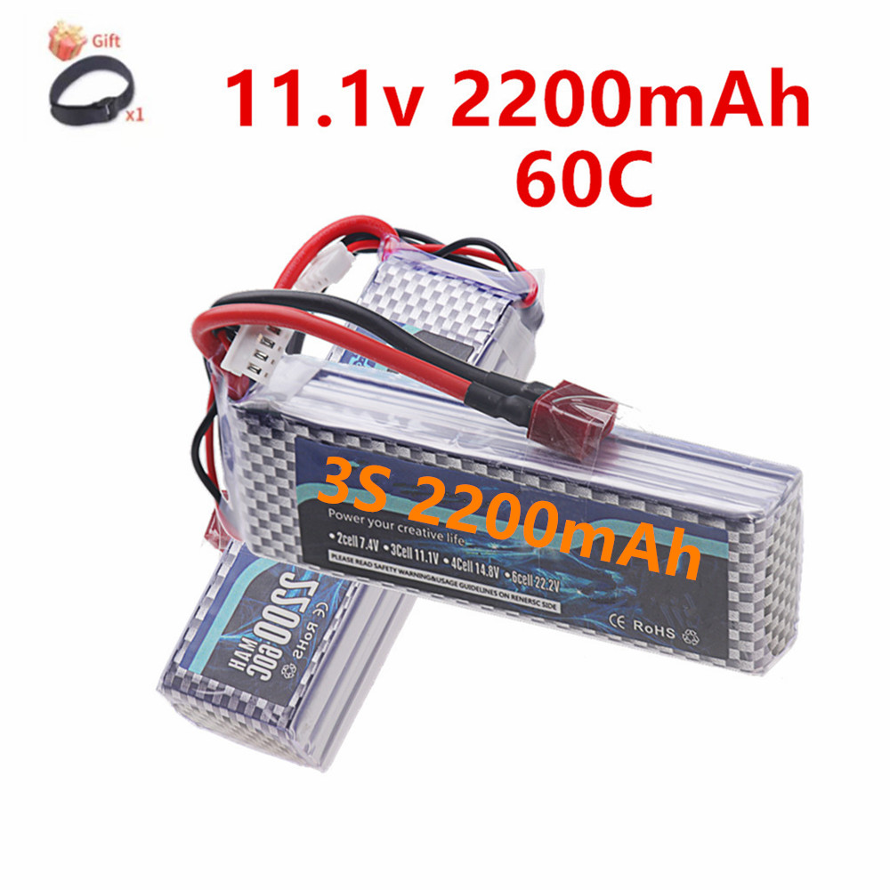 Dron Rc Quadcopter - Batería Lipo 3S 11.1V Deans T