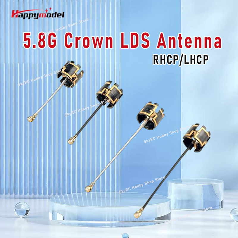 Drone Rc Race - Happymodel 5,8G Crown LDS antena RHCP/LHCP