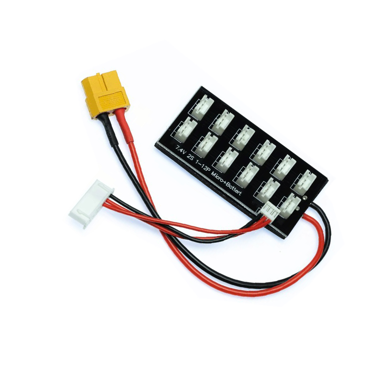 Lipo Parallel Charging Board - Placa de carga paralela con enchufe
