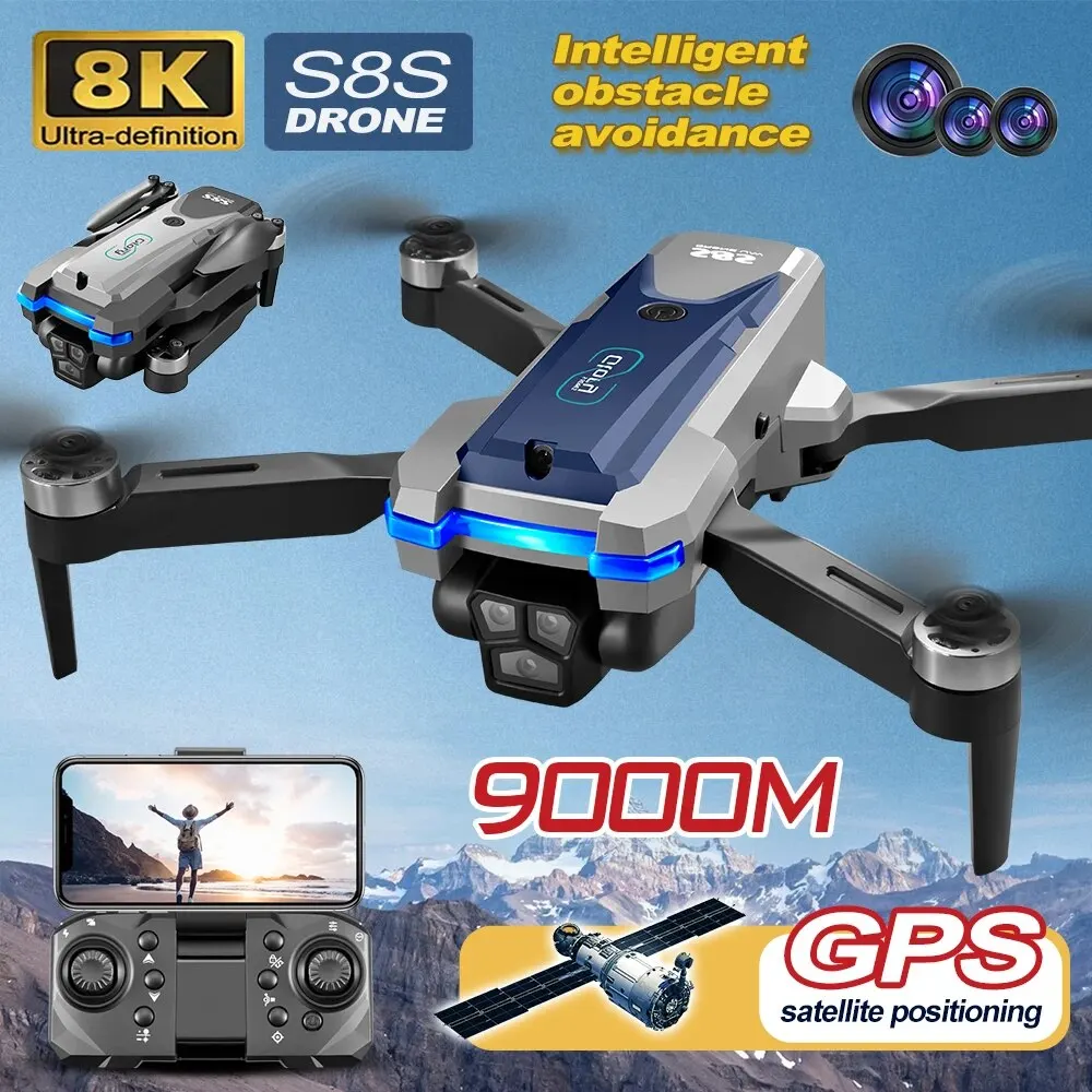 Gps Module Drone - Dron plegable S8S con GPS, 5G,