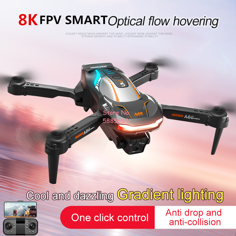 Fotografía aérea 8K posicionam - Drone Rc Folding reseña y precio
