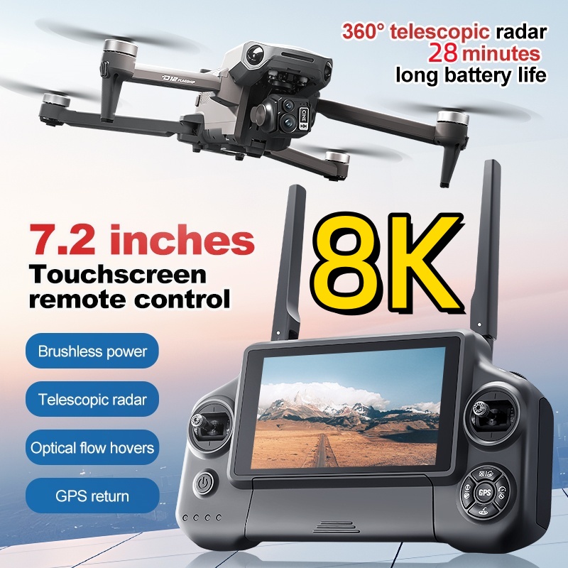 Dron RC con Control Remoto FPV - Drone Rc Folding reseña y precio