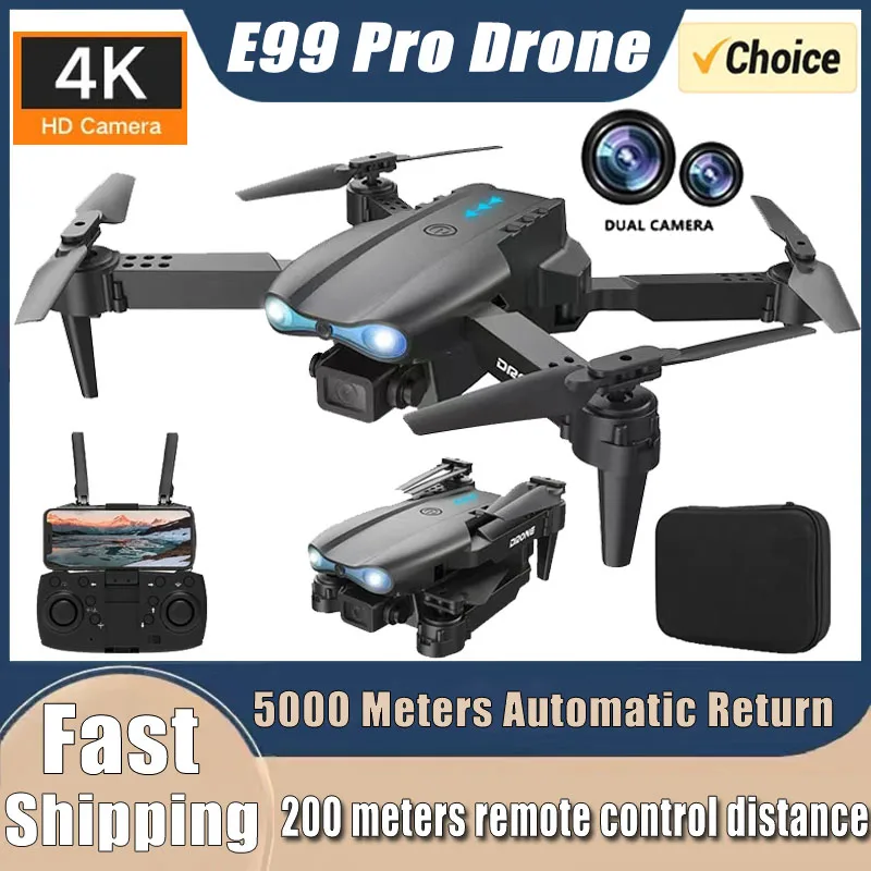 Nuevo E99Pro RC Drone 4K profe - Drone E88Pro Rc 4K reseña y precio