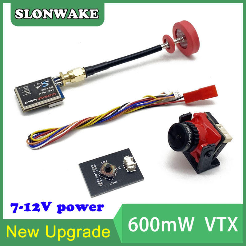 5,8G 48CH 600mW VTX-CAM ajusta - Drone Rc Control reseña y precio