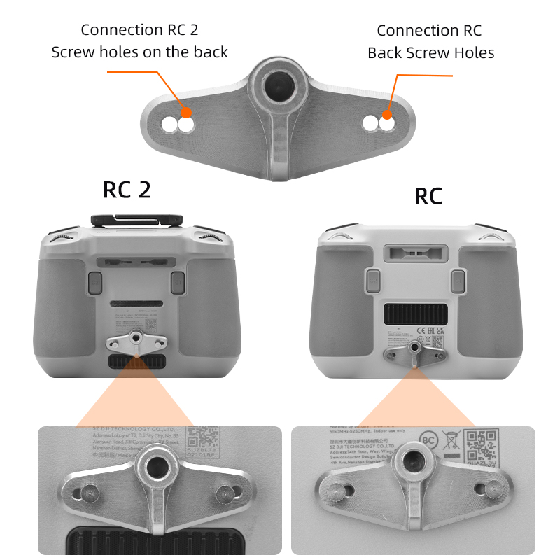 RC RC2 Control remoto soporte  - Drone Dji Rc 3 reseña y precio