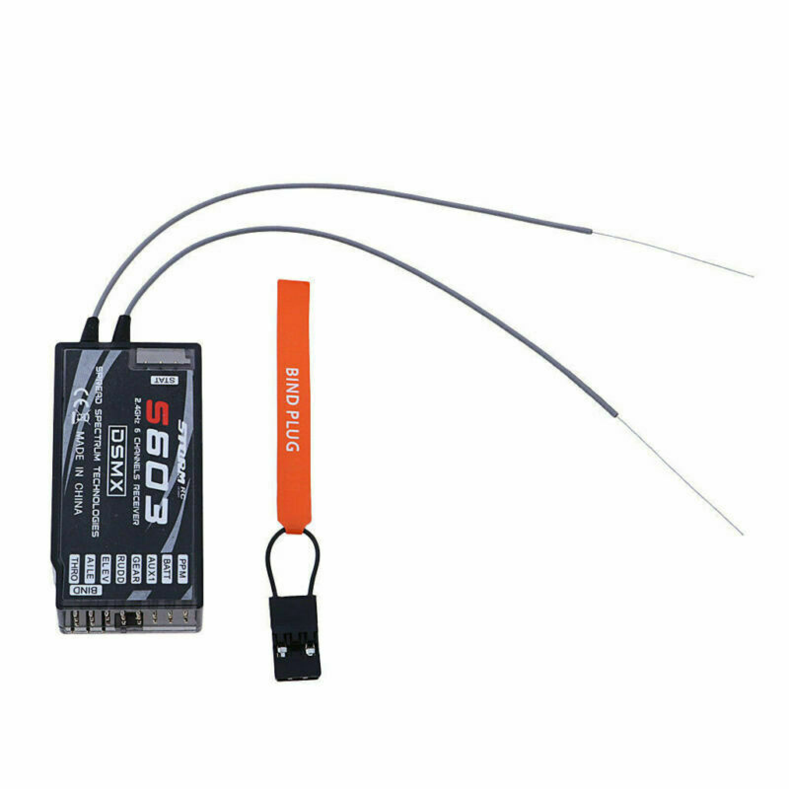 Receptor PPM S603 de 6 canales - Rc Transmitter reseña y precio