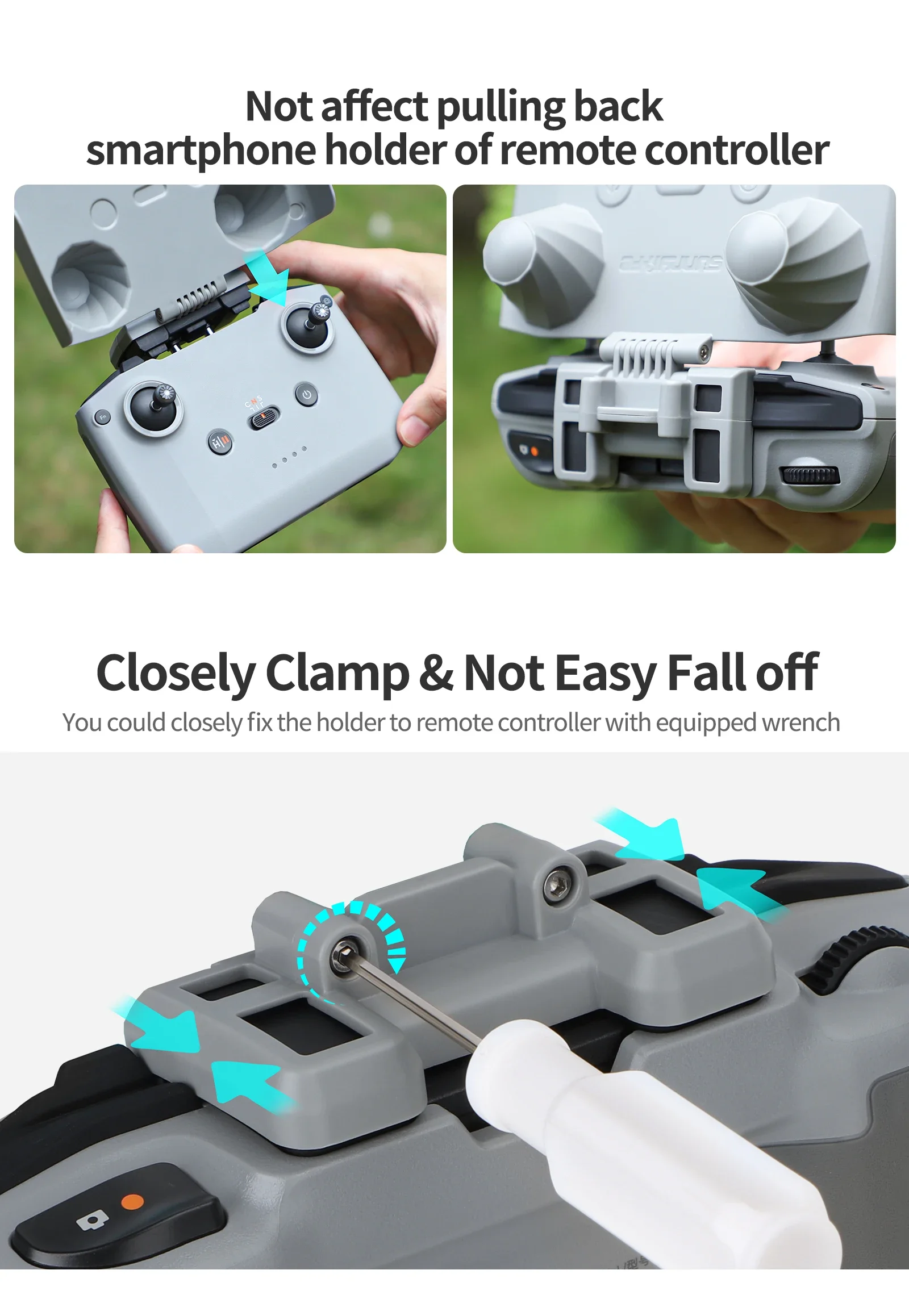 Protector de controlador 2 en  - Drone Dji Rc 3 reseña y precio