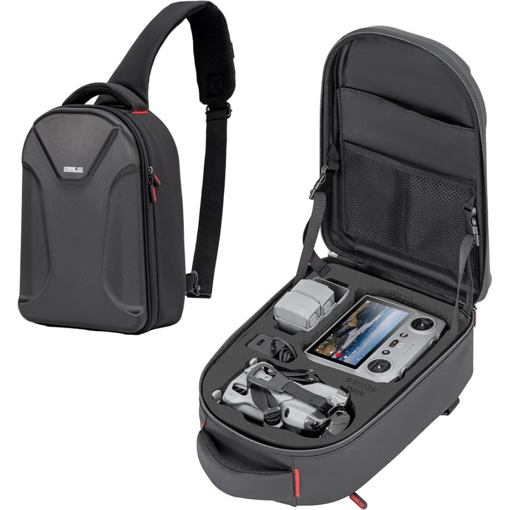 Mochila rígida impermeable par - Drone Dji Rc Mini 3 reseña y precio
