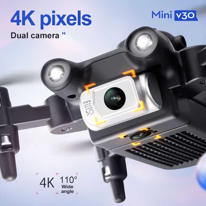 Mini Dron V30 WiFi FPV con cám - Drone E88Pro Rc 4K reseña y precio