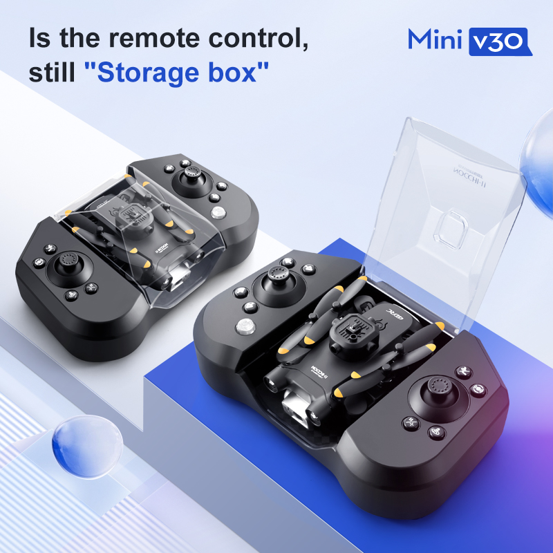 Mini Dron V30 WiFi FPV con cám - Drone E88Pro Rc 4K reseña y precio