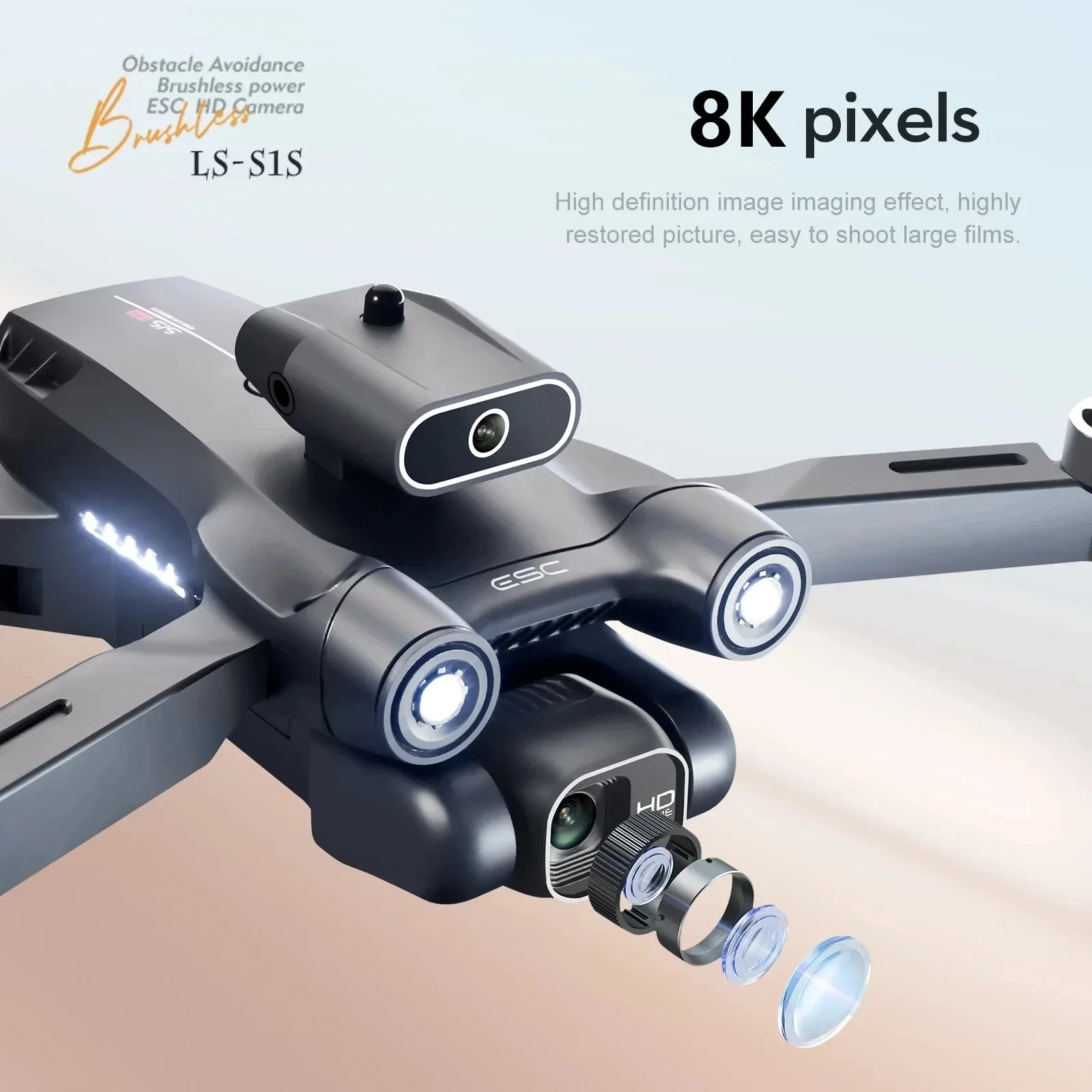 Dron con Motor sin escobillas  - Gps Module Drone reseña y precio