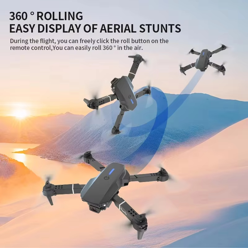 Dron profesional 2026 4K gran  - Drone E88Pro Rc 4K reseña y precio