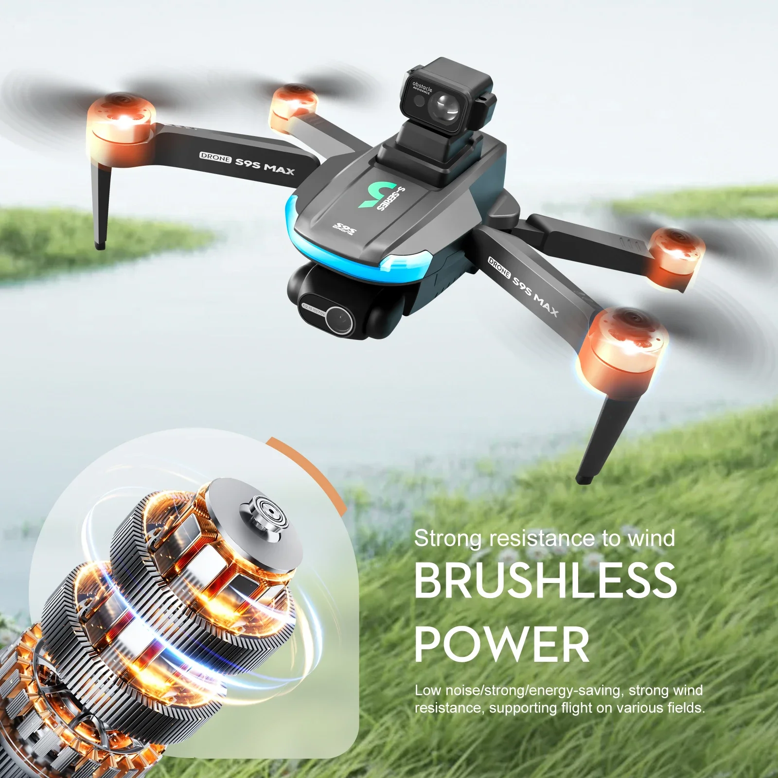 Nuevo S9S MAX MINI Drone 4K 2  - Drone E88Pro Rc 4K reseña y precio