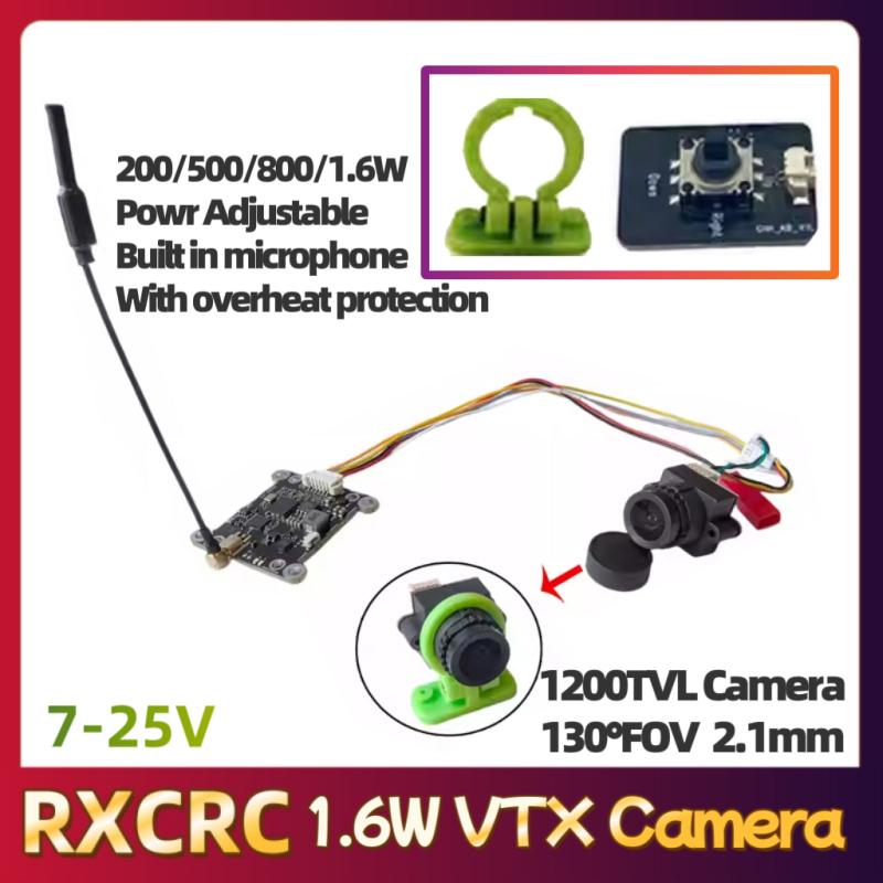 Módulo RXCRC 5.8G 48CH 1.6W VT - Drone Rc Control reseña y precio