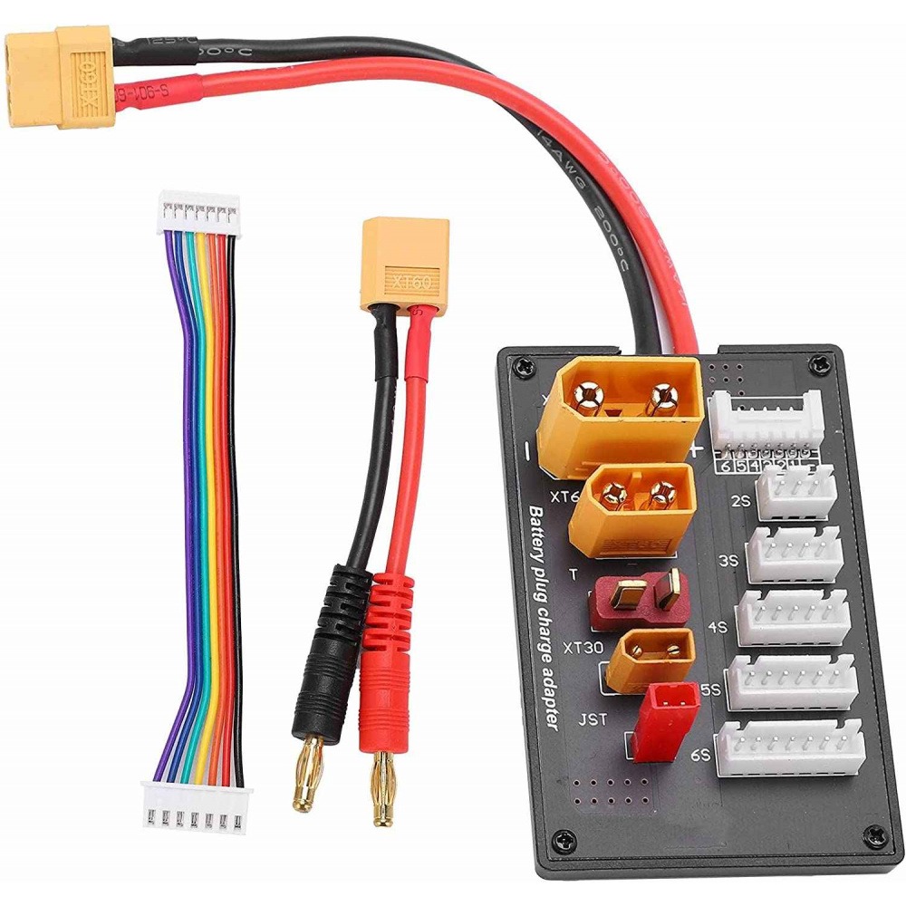 Conector XT30 XT60 XT90 JST T, - Lipo Parallel Charging Board reseña y precio