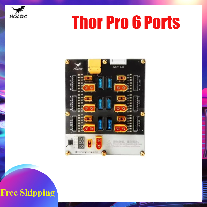 HGLRC Thor Pro Placa Cargadora - Lipo Parallel Charging Board reseña y precio