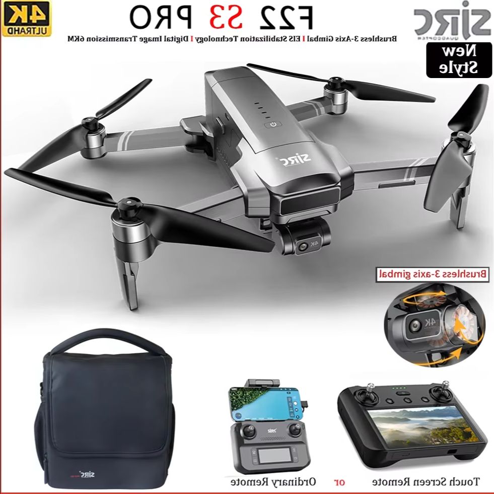 Dron SJRC F22 S3 pro plegable  - Drone E88Pro Rc 4K reseña y precio