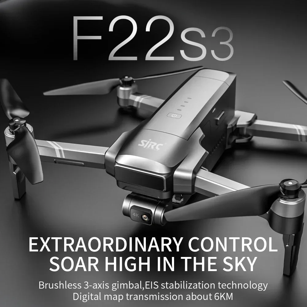 Dron SJRC F22 S3 pro plegable  - Drone E88Pro Rc 4K reseña y precio