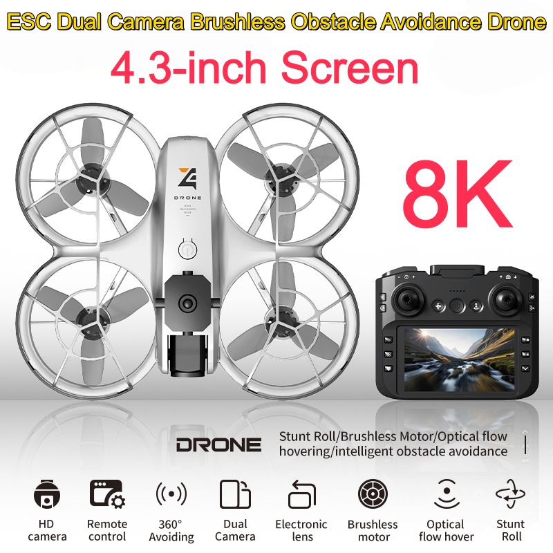 Dron con Pantalla Grande de 4. - Esc 4In1 Brushless reseña y precio