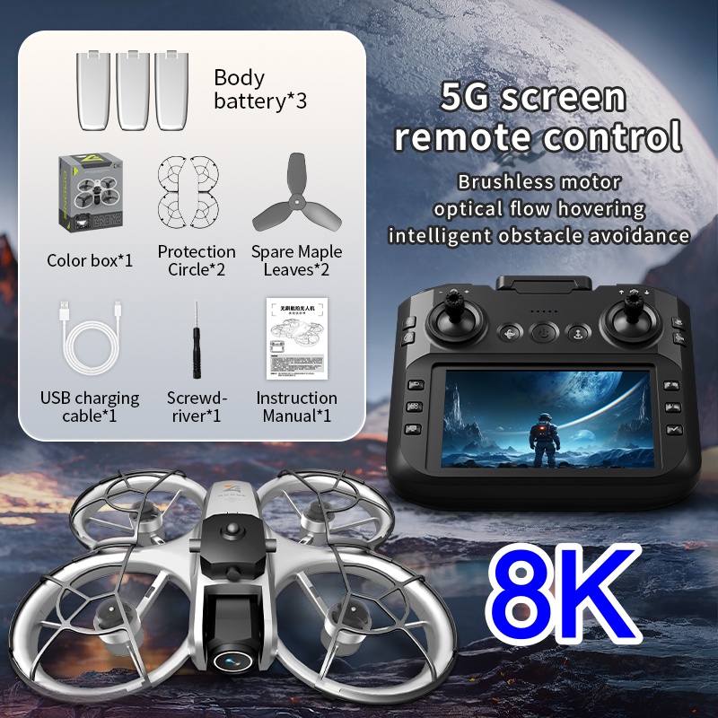 Dron con Pantalla Grande de 4. - Esc 4In1 Brushless reseña y precio