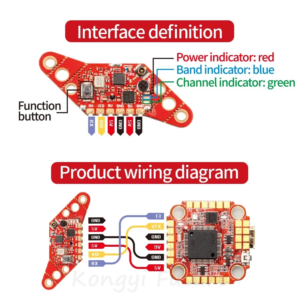 HGLRC Zeus Nano VTX 5.8G 350mW - Joystick Rc Drone reseña y precio