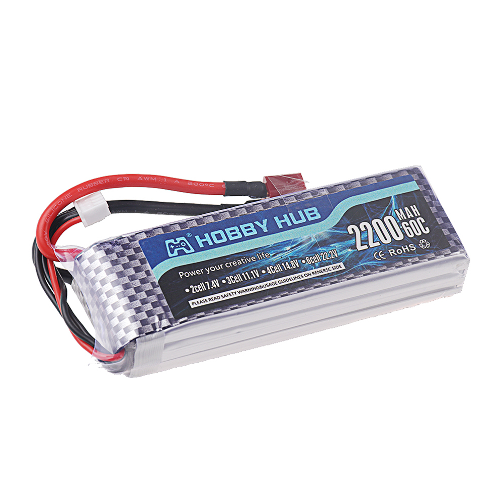 Batería Lipo 3S 11.1V Deans T  - Dron Rc Quadcopter reseña y precio