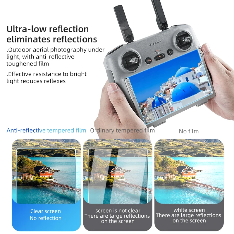 RCSTQ película antirreflectant - Drone Dji Rc 3 reseña y precio