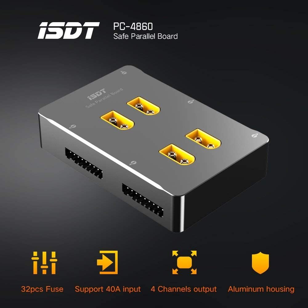 Cargador de Baterías Lipo ISDT - Lipo Parallel Charging Board reseña y precio
