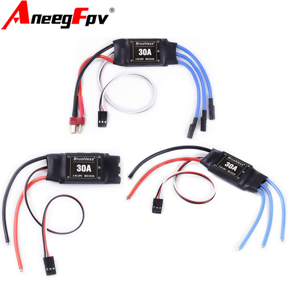 XXD 30A 2-4S ESC controlador d - Dron Rc Quadcopter reseña y precio