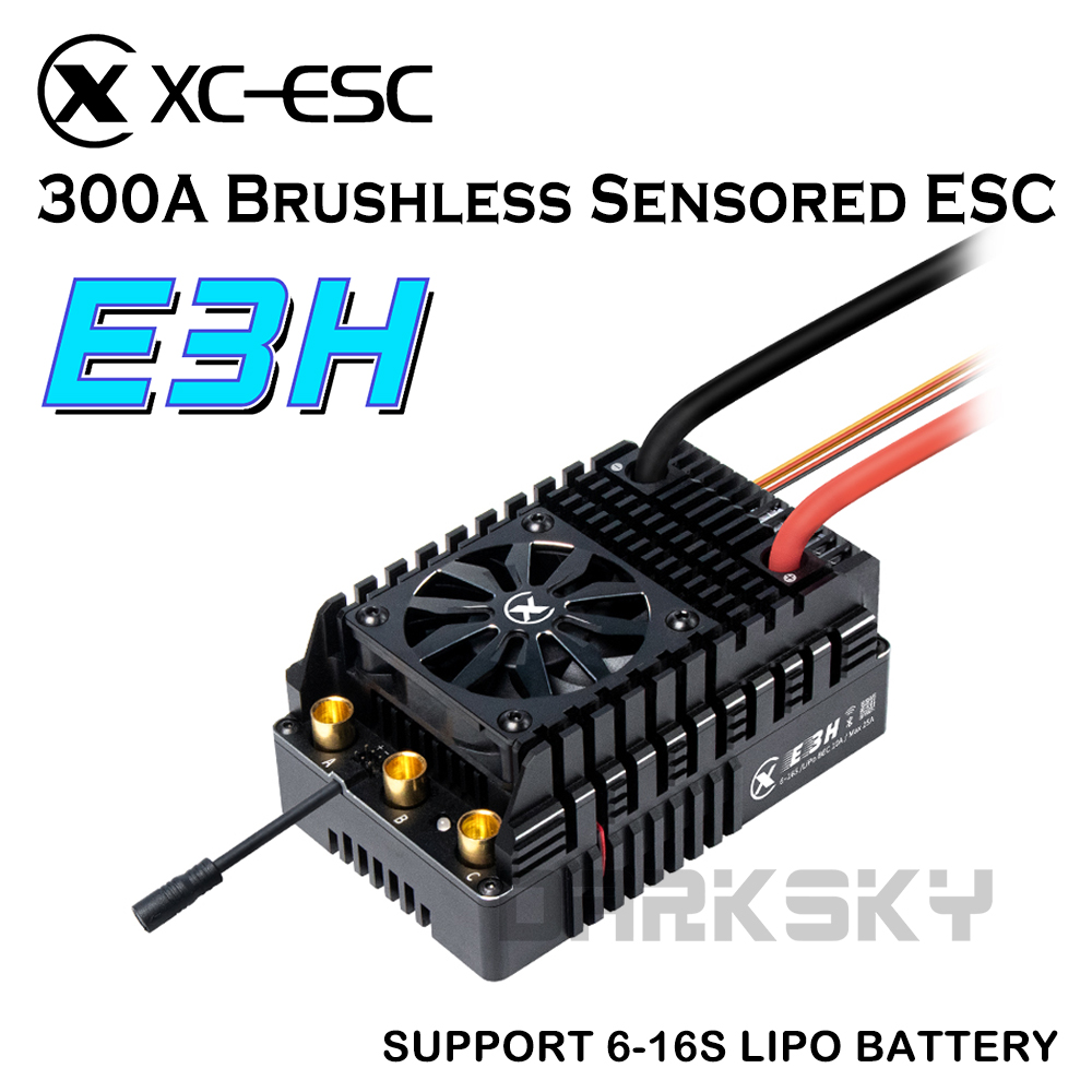 XC E3H HV 300A 6-16S Lipo Sens - Esc 4In1 Brushless reseña y precio