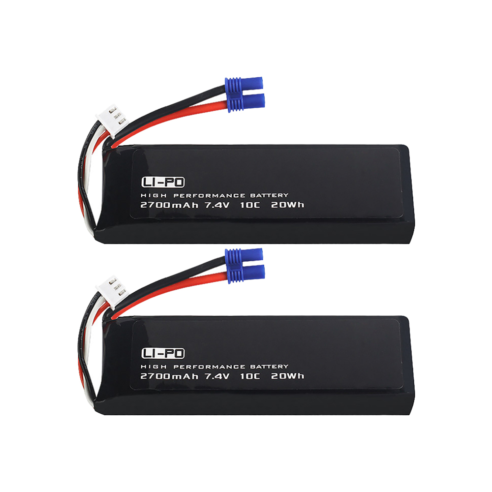 7,4 V 2700mAh 10C batería Orig - Dron Rc Quadcopter reseña y precio