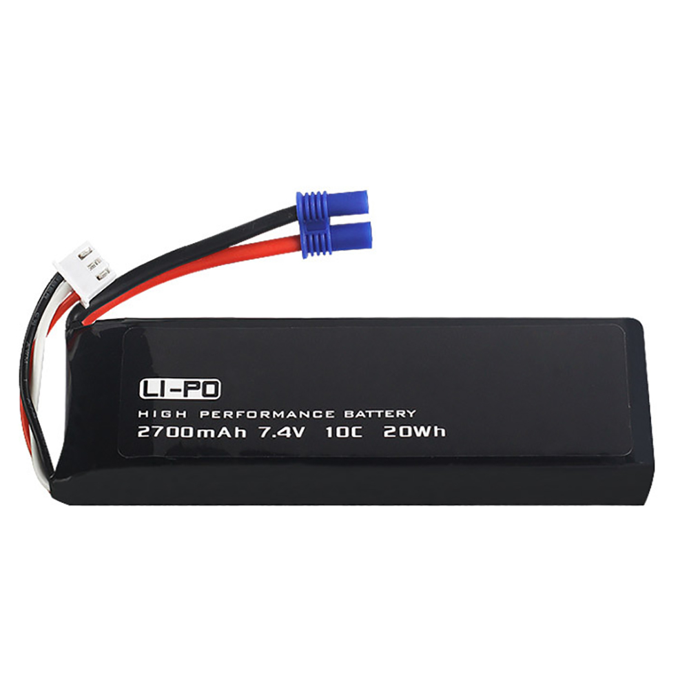 7,4 V 2700mAh 10C batería Orig - Dron Rc Quadcopter reseña y precio
