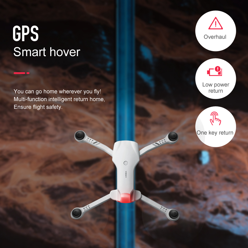 Helicópteros F10 RC regalo GPS - Drone Rc Folding reseña y precio