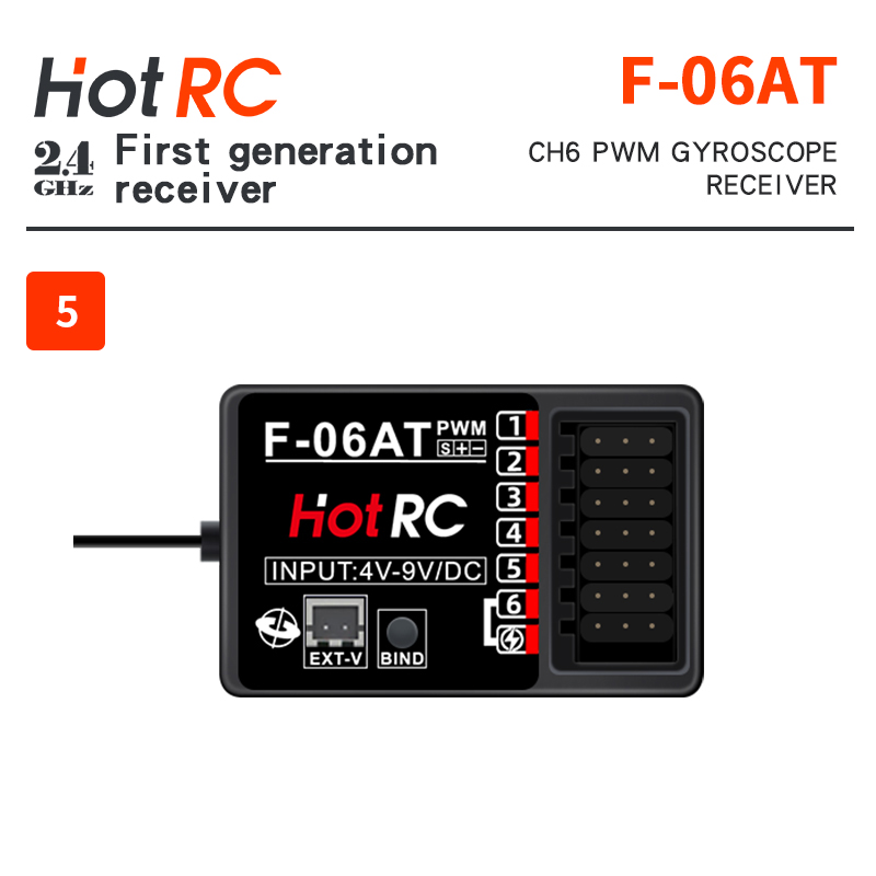 Receptores HOTRC de 2,4 Ghz F- - Joystick Rc Drone reseña y precio